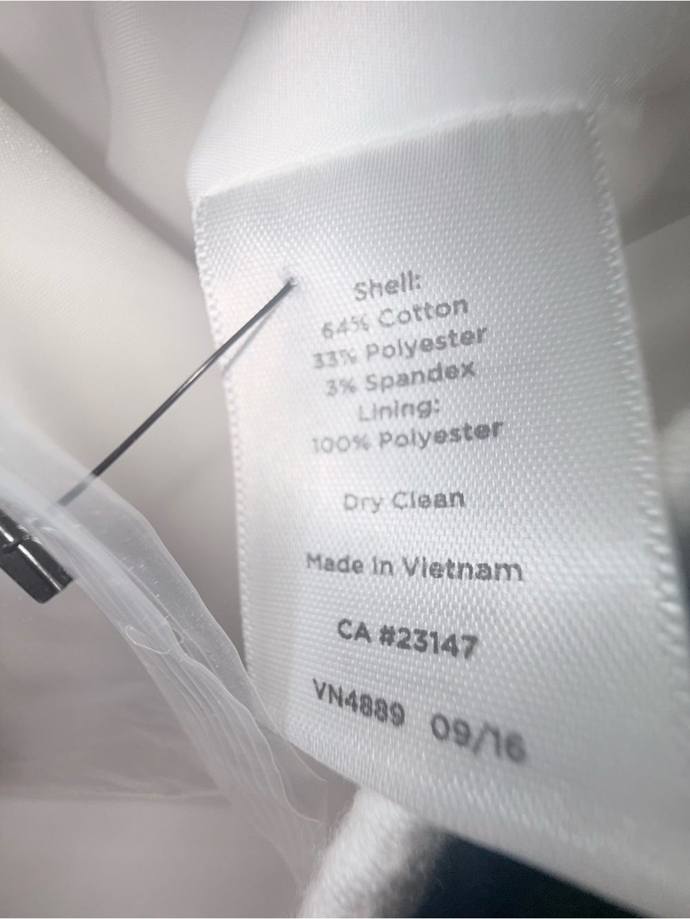 Talbots Cream Textured Two-Button Blazer - Picture 10 of 11